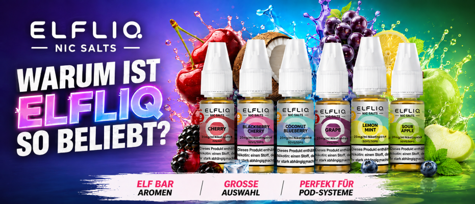 Warum ist Elfliq so beliebt? - Warum ist Elfliq so beliebt? Elf-Bar-Liquid | NargileShop
