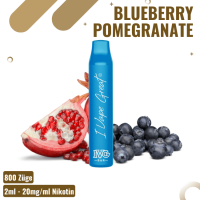 IVG Bar 800 - Blueberry Pomegranate