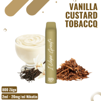 IVG Bar 800 - Vanilla Custard Tobacco