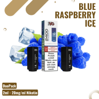 IVG 2400 Pod - Duo Pack - Blue Raspberry Ice