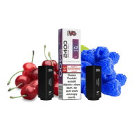 IVG 2400 Pod - Duo Pack - Blue Razz Cherry