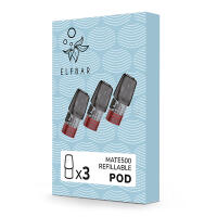 Elf Bar Mate500 - Refillable Pod - 3er Pack - 1,2 Ohm