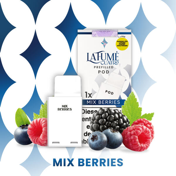 La Fume Cuatro - Pod - Mix Berries