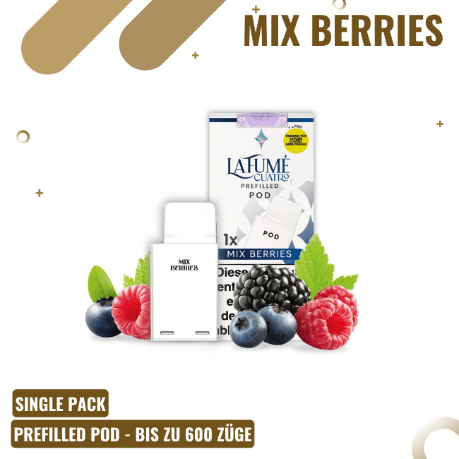 La Fume Cuatro - Pod - Mix Berries
