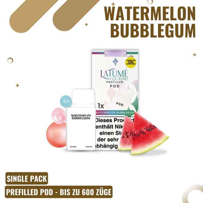 La Fume Cuatro - Pod - Watermelon Bubblegum