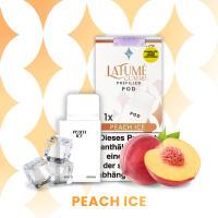 La Fume Cuatro - Pod - Peach Ice