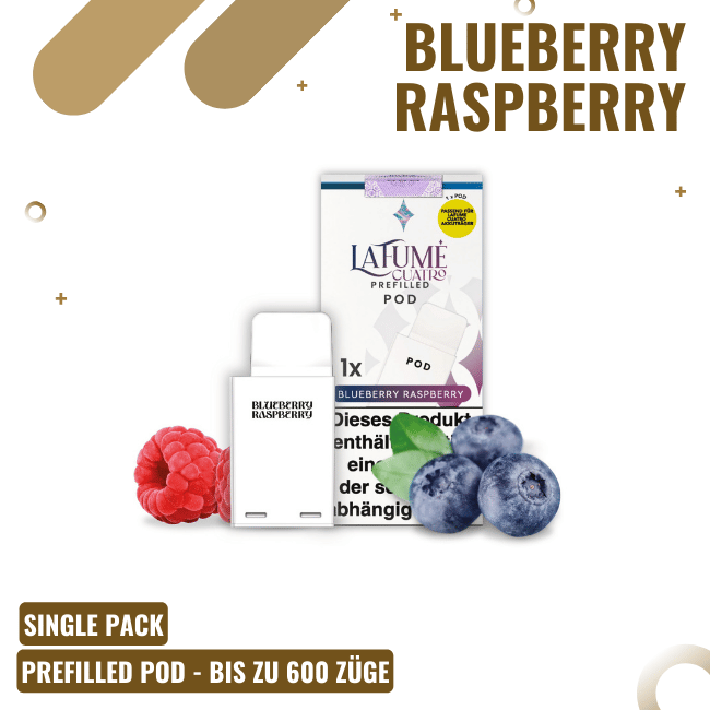 La Fume Cuatro - Pod - Blueberry Raspberry