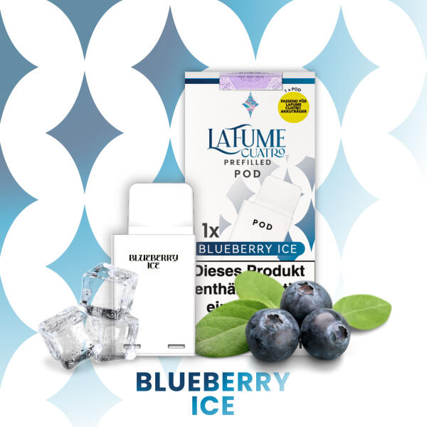 La Fume Cuatro - Pod - Blueberry