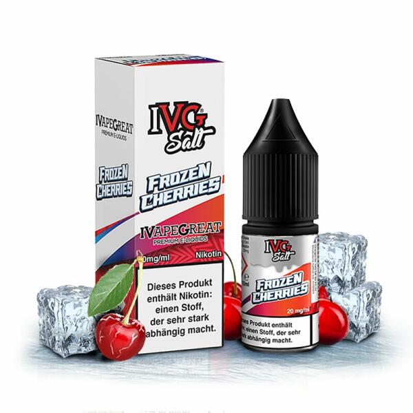 IVG Salt 10ml - Frozen Cherries - 10mg/ml