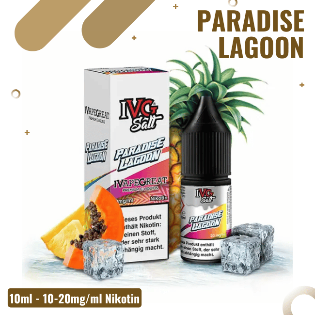 IVG Salt 10ml - Paradise Lagoon - 10mg/ml