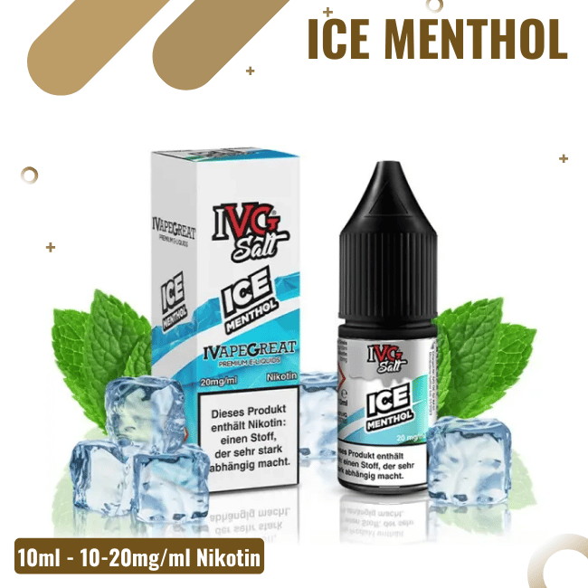 IVG Salt 10ml - Ice Menthol - 10mg/ml