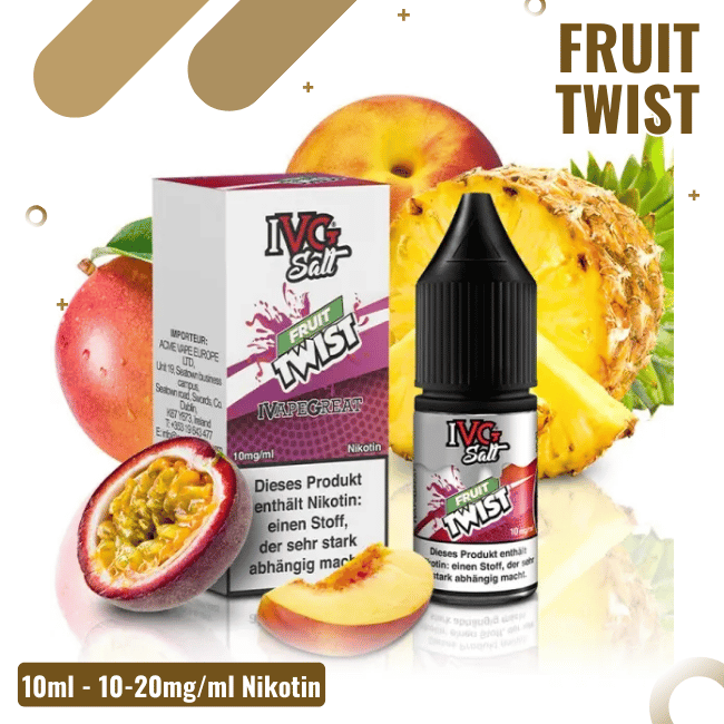 IVG Salt 10ml - Fruit Twist - 10mg/ml