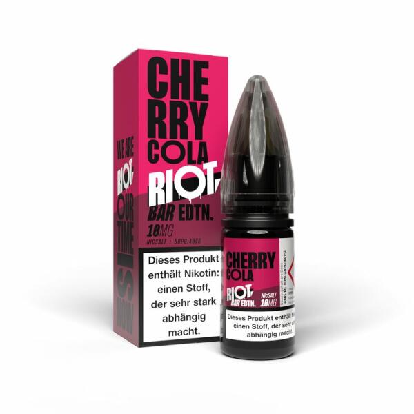 Riot Salt BAR EDTN 10ml - Cherry Cola - 10mg Nikotin