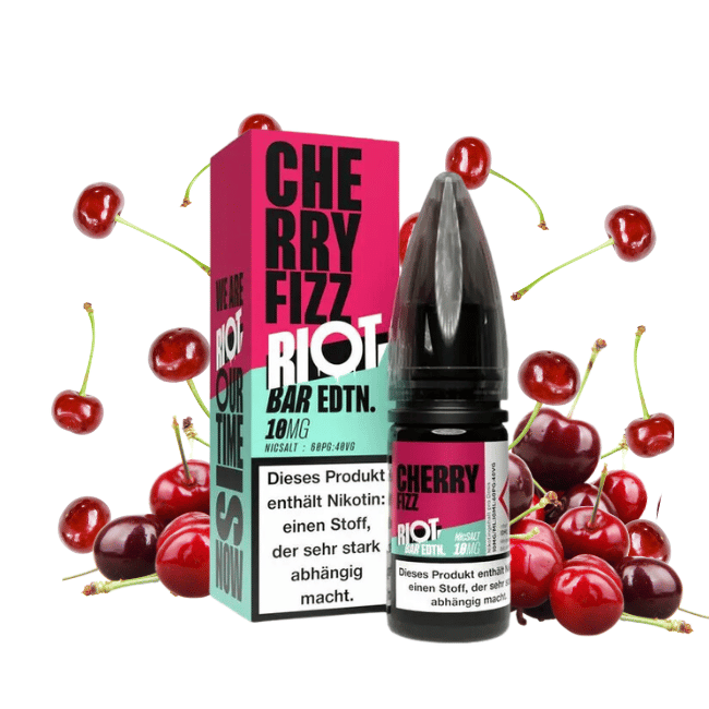 Riot Salt BAR EDTN 10ml - Cherry Fizz - 20mg Nikotin
