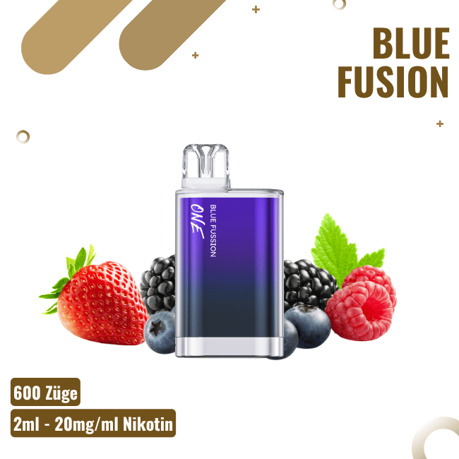 Amare Crystal One - Blue Fusion - Einweg Vape - 20mg/ml Nikotin
