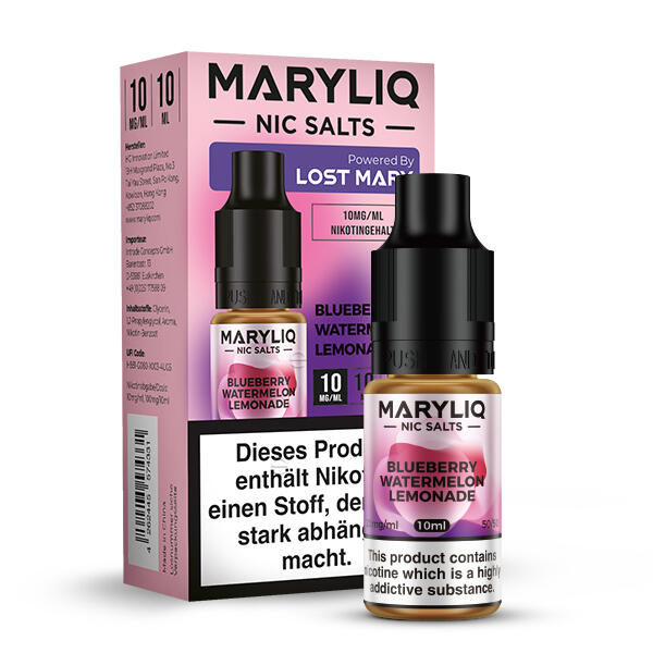 Maryliq Lost Mary 10ml - 10mg Nikotin Blueberry...