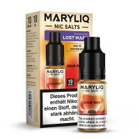 Maryliq Lost Mary 10ml - 10mg Nikotin Sour Red