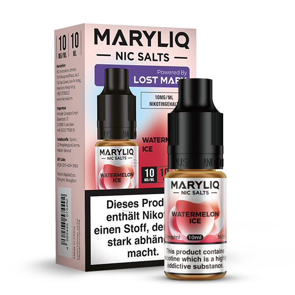 Maryliq Lost Mary 10ml - 10mg Nikotin Watermelon Ice