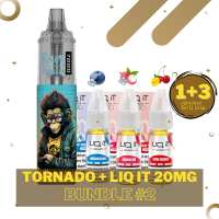 Randm Tornado Vape 7000 - LIQ IT 20mg/ml - Liquid Bundle #2