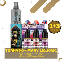 Randm Tornado Vape 7000 - Maryliq 10mg/ml - Liquid Bundle #1