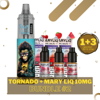 Randm Tornado Vape 7000 - Maryliq 10mg/ml - Liquid Bundle #2