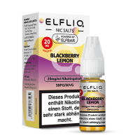 Elf Bar Elfliq 10ml - Blackberry Lemon - 20mg Nikotin -...
