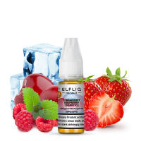 Elf Bar Elfliq 10ml - Strawberry Raspberry Cherry Ice - 10mg Nikotin