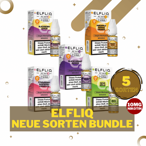 Elf Bar Elfliq 10mg/ml - Neue Sorten probieren
