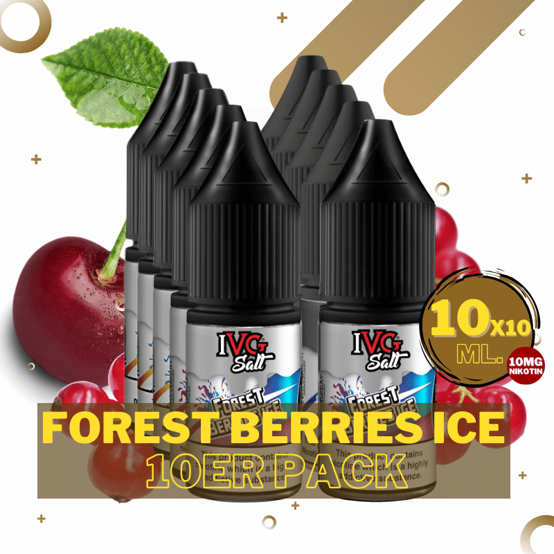 10er Pack IVG Salt - 10mg/ml Forest Berries Ice