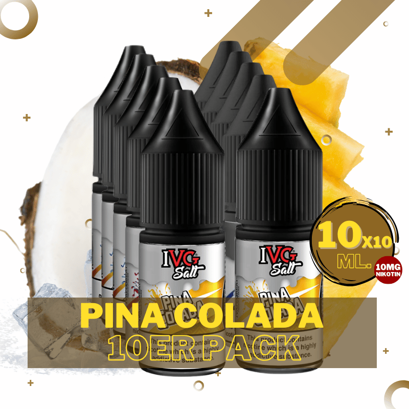 10er Pack IVG Salt - 10mg/ml Pina Colada