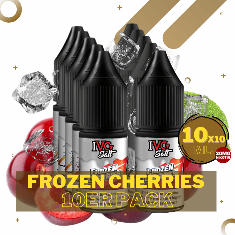 10er Pack IVG Salt - 20mg/ml Frozen Cherries