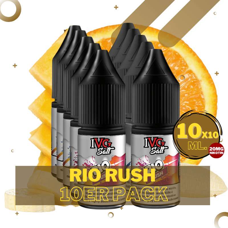 10er Pack IVG Salt - 20mg/ml Rio Rush