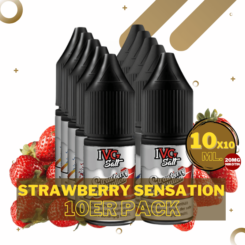 10er Pack IVG Salt - 20mg/ml Strawberry Sensation