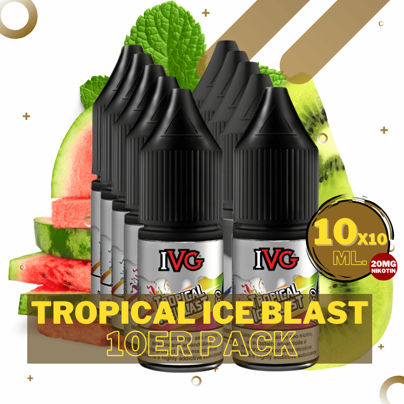 10er Pack IVG Salt - 20mg/ml Tropical Ice Blast
