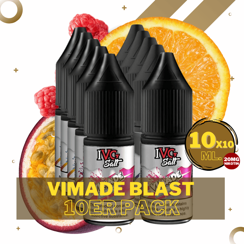 10er Pack IVG Salt - 20mg/ml Vimade Fusion