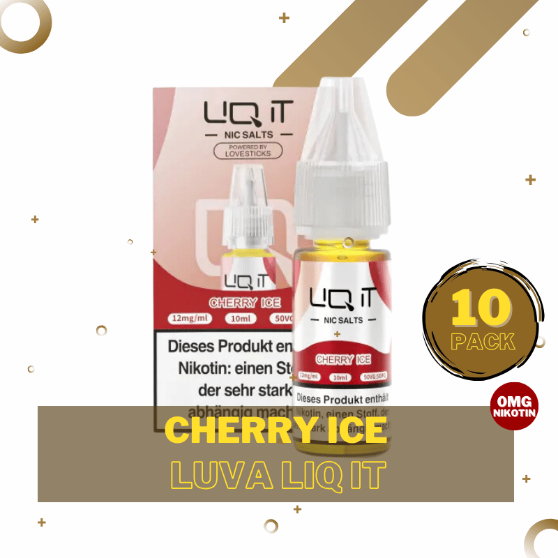 10er Pack Lovesticks LIQ IT - 0mg/ml Cherry Ice