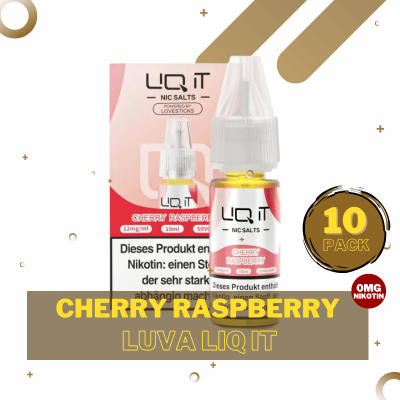 10er Pack Lovesticks LIQ IT - 0mg/ml Cherry Raspberry
