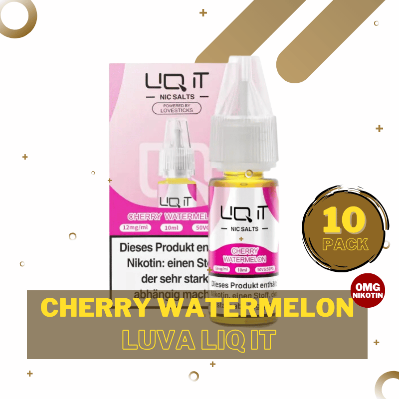 10er Pack Lovesticks LIQ IT - 0mg/ml Cherry Watermelon