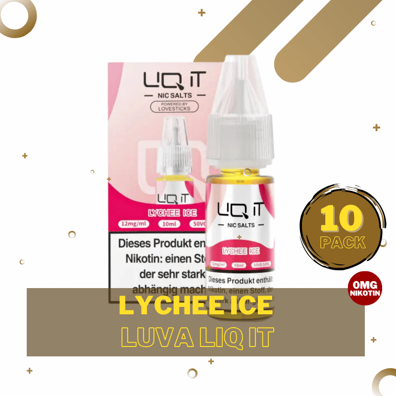 10er Pack Lovesticks LIQ IT - 0mg/ml Lychee Ice