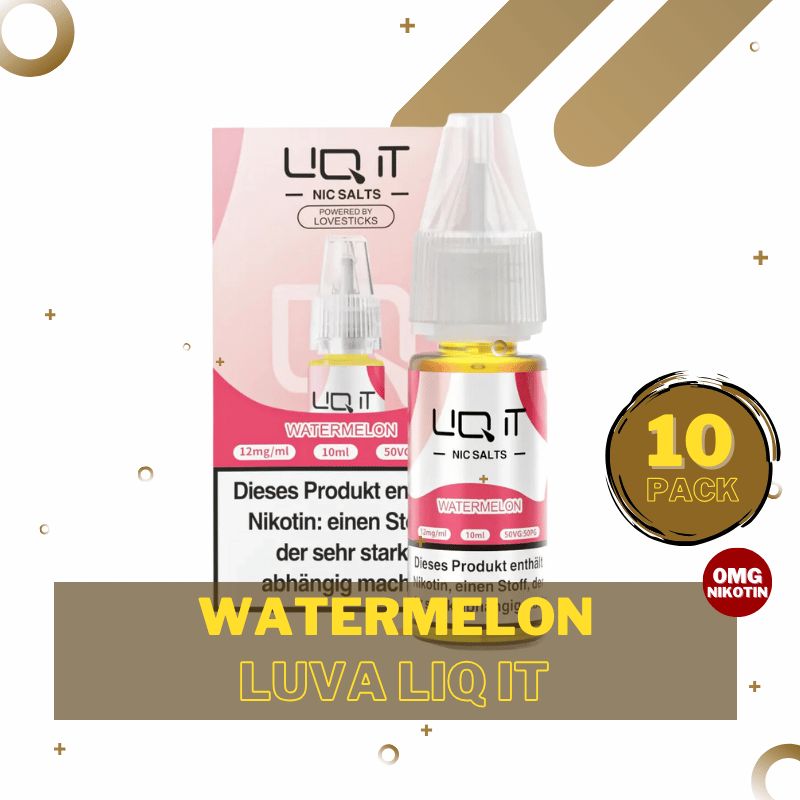 10er Pack Lovesticks LIQ IT - 0mg/ml Watermelon