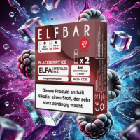 Elf Bar ELFA POD - Blackberry Ice - Mehrweg E-Zigarette