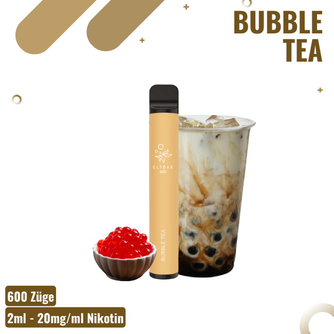 Elf Bar 600 - Bubble Tea - Einweg Vape