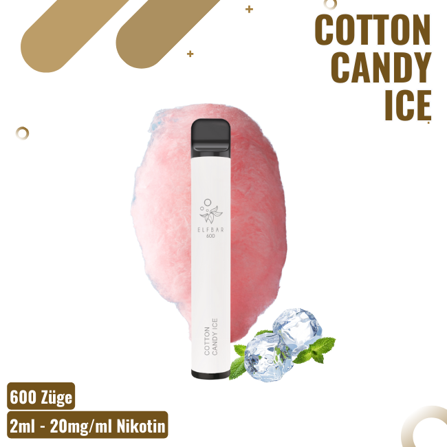 Elf Bar 600 - Cotton Candy Ice