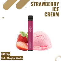 Elf Bar 600 - Strawberry Ice Cream - Einweg Vape