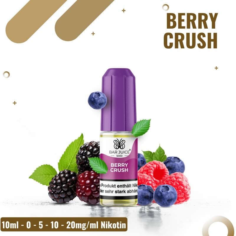 Bar Juice 5000 Nicsalt 10ml - Berry Crush - 10mg Nikotin