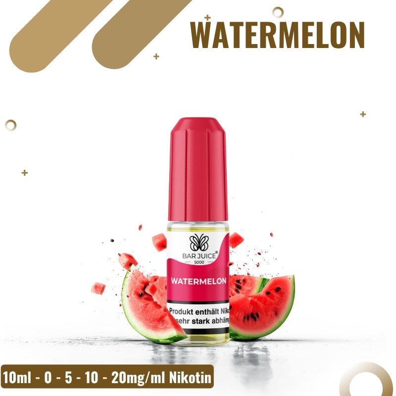 Bar Juice 5000 Nicsalt 10ml - Watermelon - 10mg Nikotin