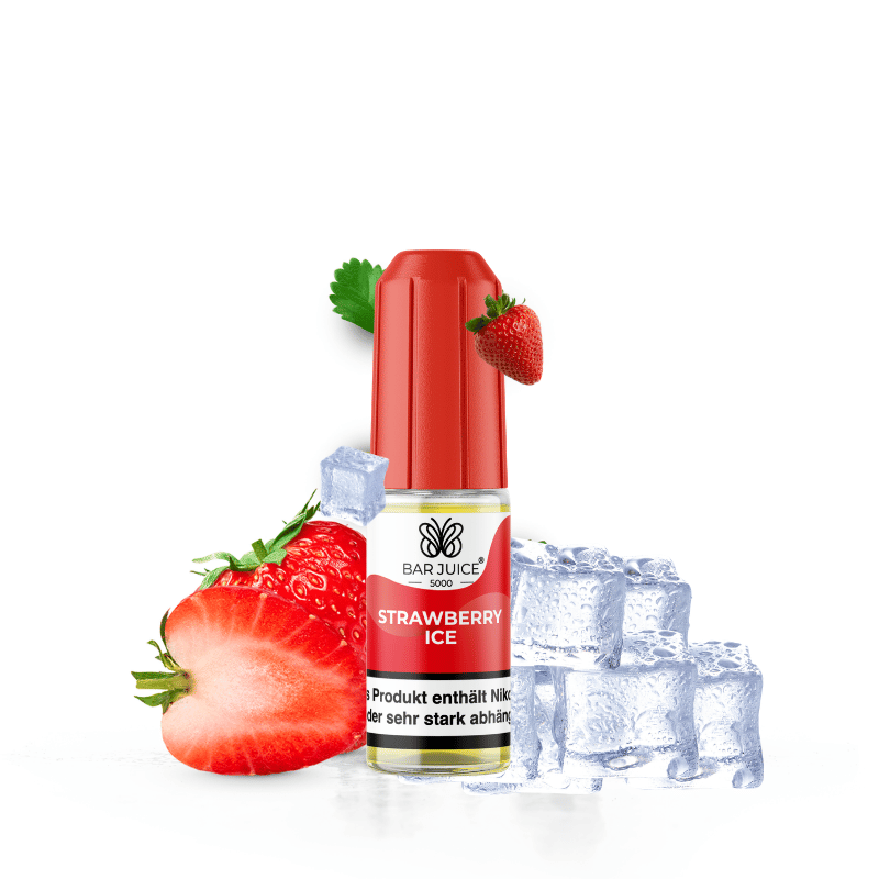Bar Juice 5000 Nicsalt 10ml - Strawberry Ice - 20mg Nikotin
