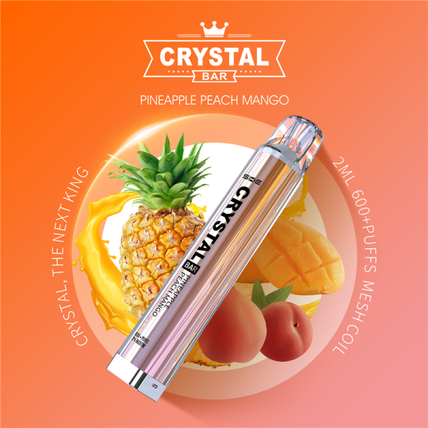 SKE Crystal Vape 600 - Pineapple Peach Mango - Einweg...