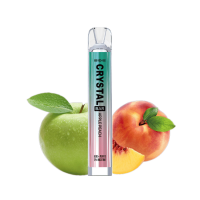 SKE Crystal Vape 600 - Apple Peach - Einweg E-Zigarette -...