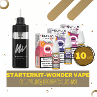 Wondervape 7000 - Elfliq 10mg/ml - Liquid Bundle #1